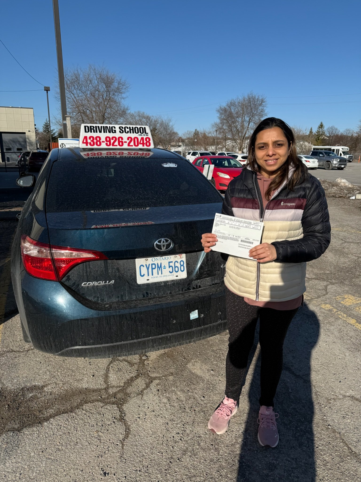 SparkOn driving student success photo
