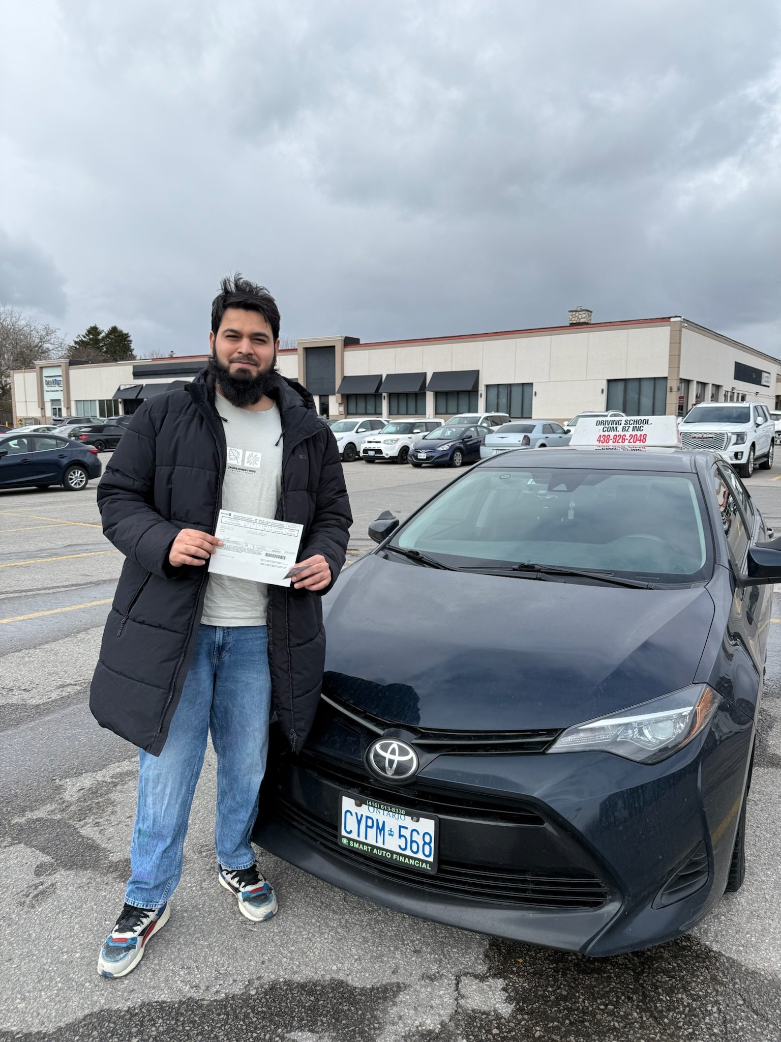 SparkOn driving student success photo