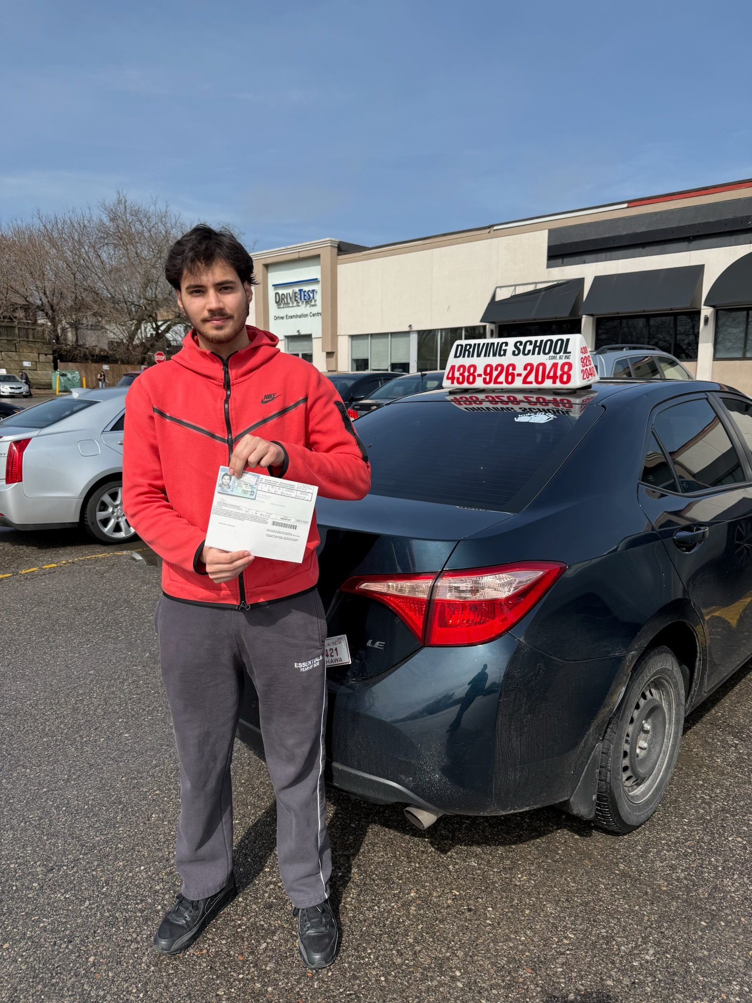 SparkOn driving student success photo