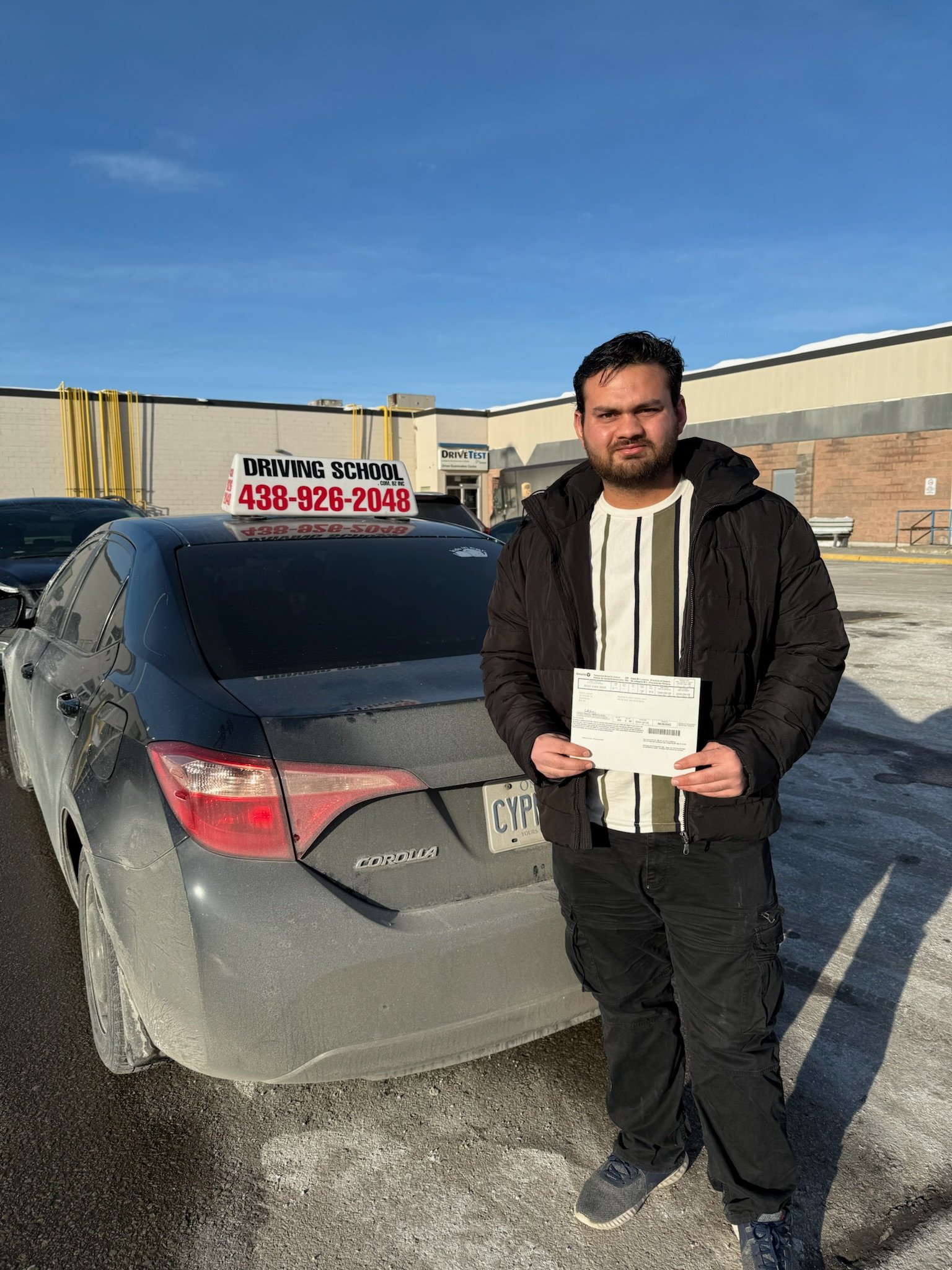 SparkOn driving student success photo
