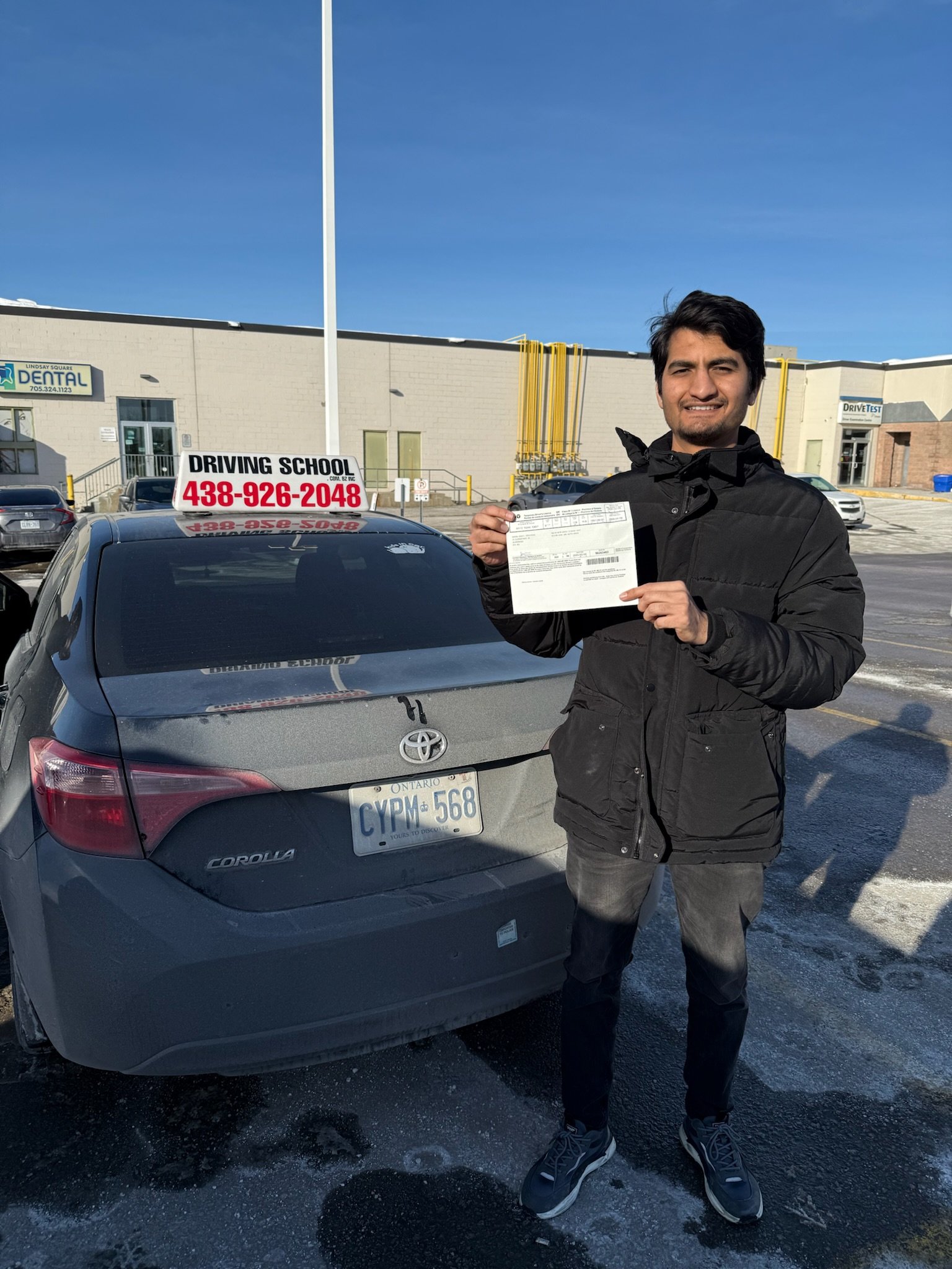 SparkOn driving student success photo