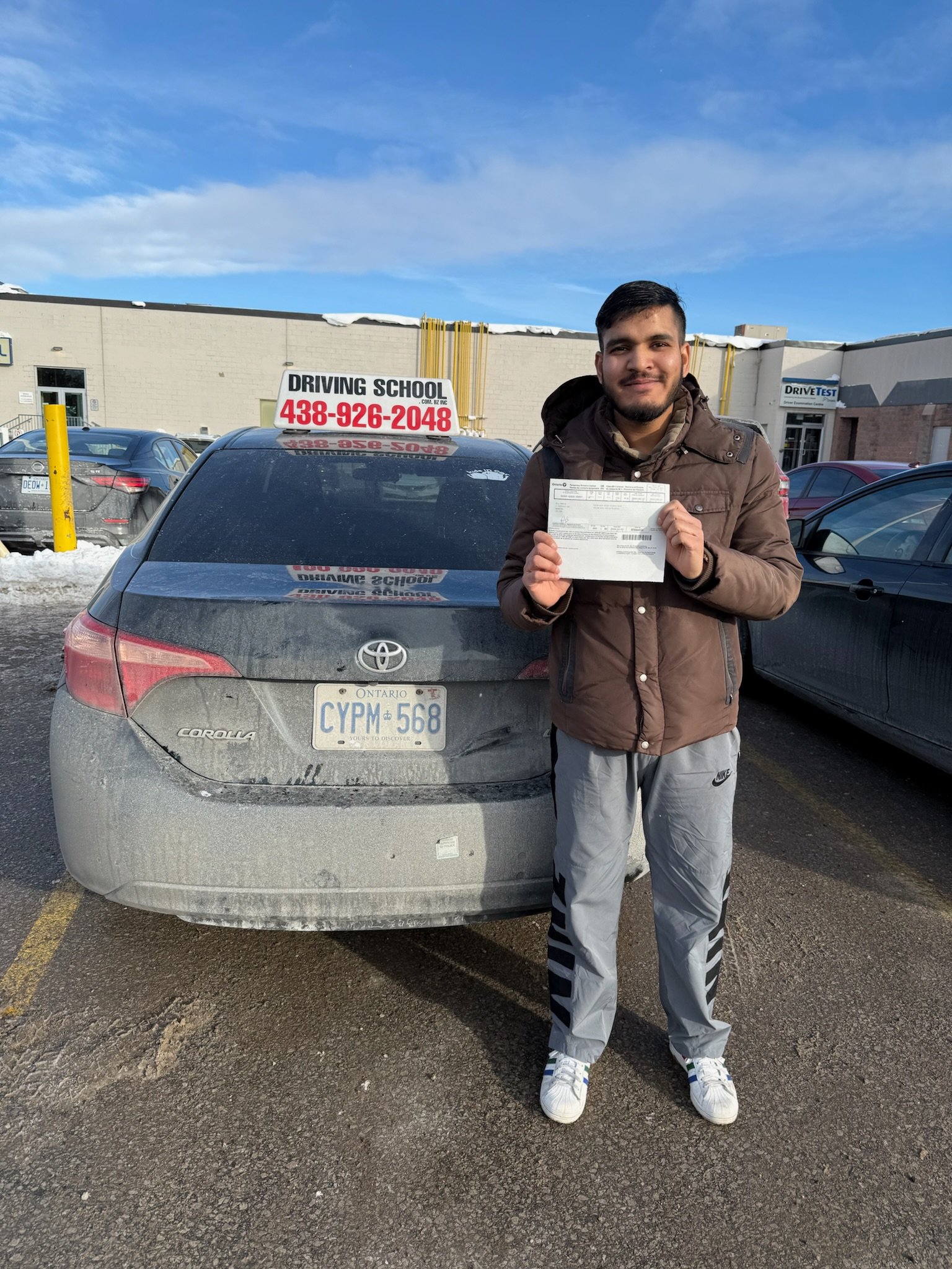 SparkOn driving student success photo