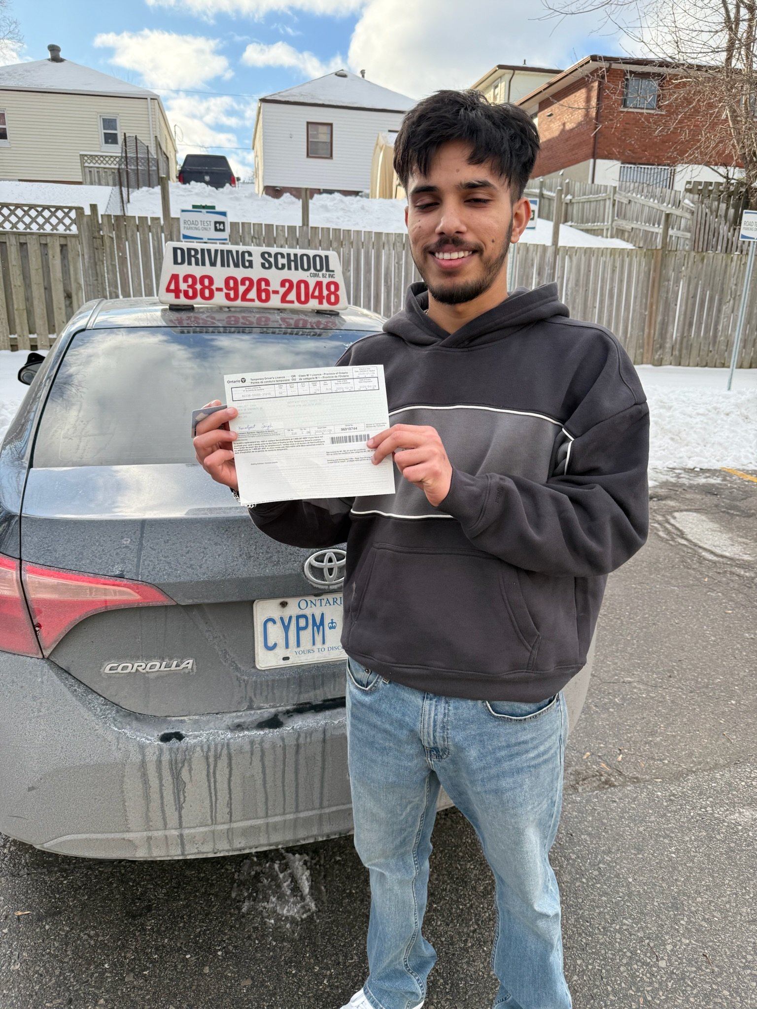 SparkOn driving student success photo