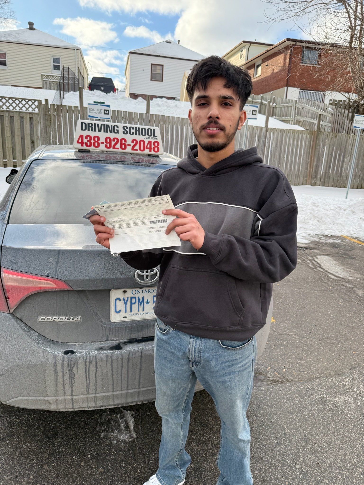 SparkOn driving student success photo