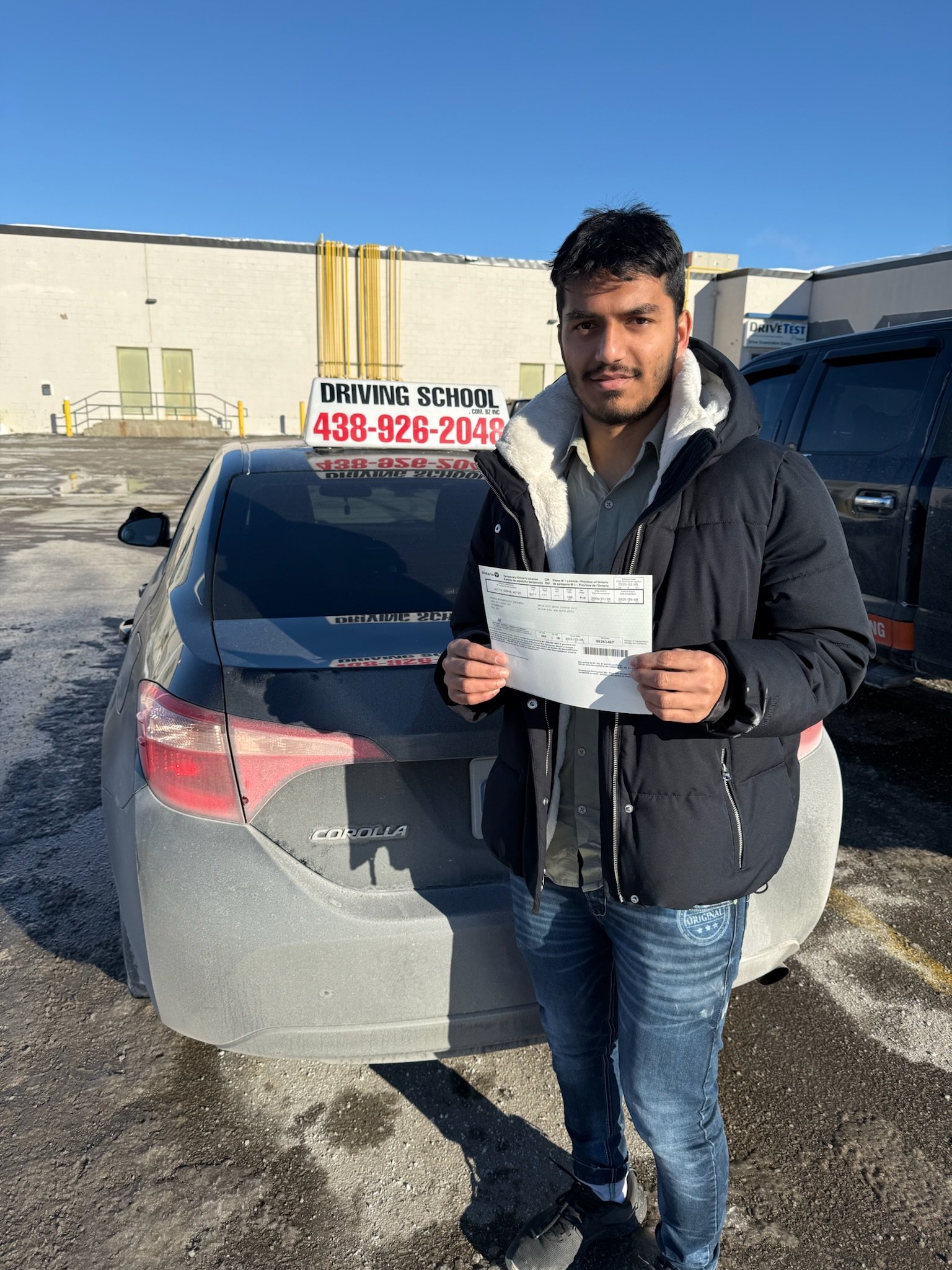 SparkOn driving student success photo