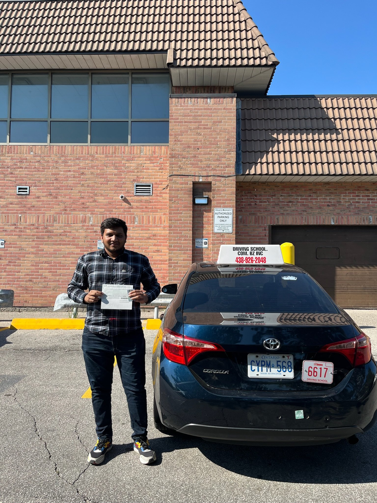 SparkOn driving student success photo