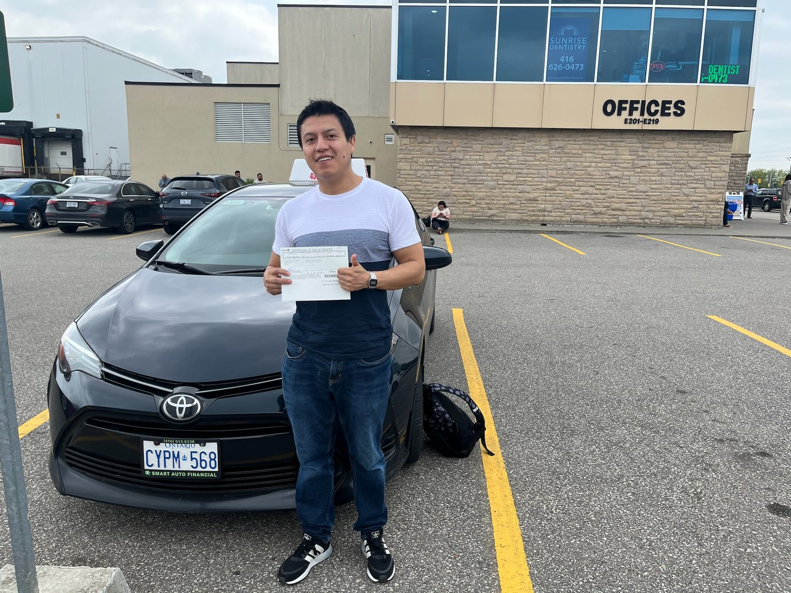 SparkOn driving student success photo