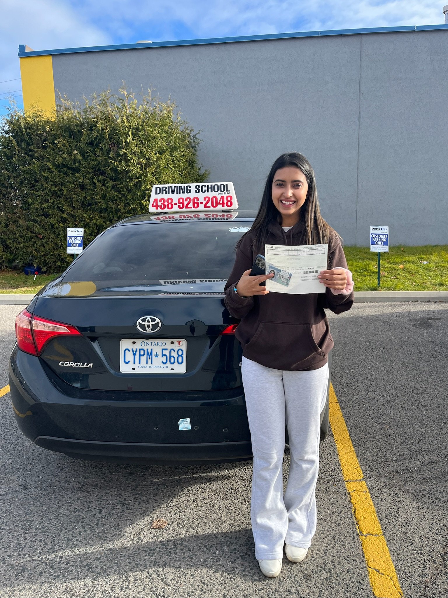 SparkOn driving student success photo