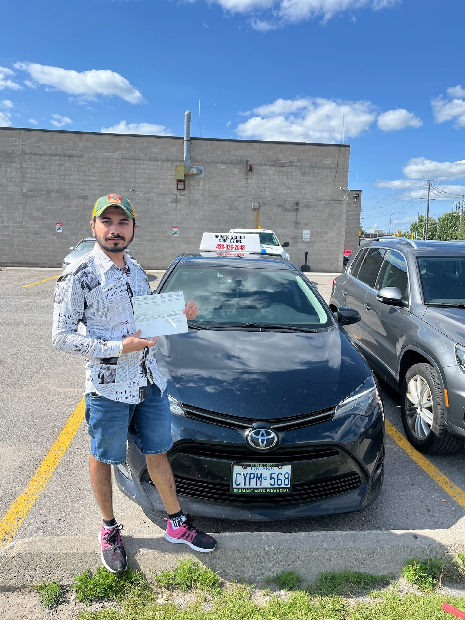 SparkOn driving student success photo